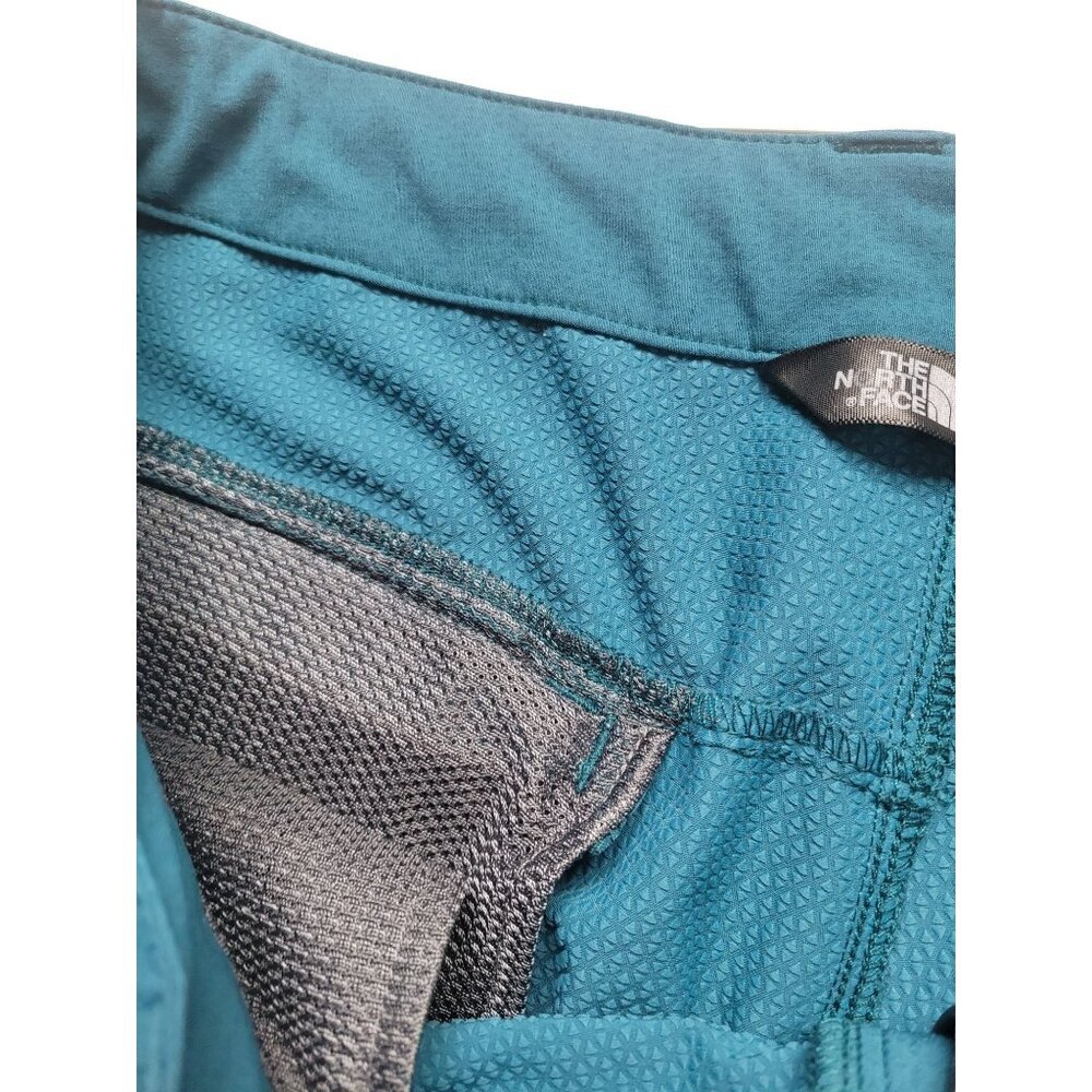 NWOT The North Face Teal Jersery Knit Size 34 Casual Sport Hiking Outer Wear - Picture 6 of 12